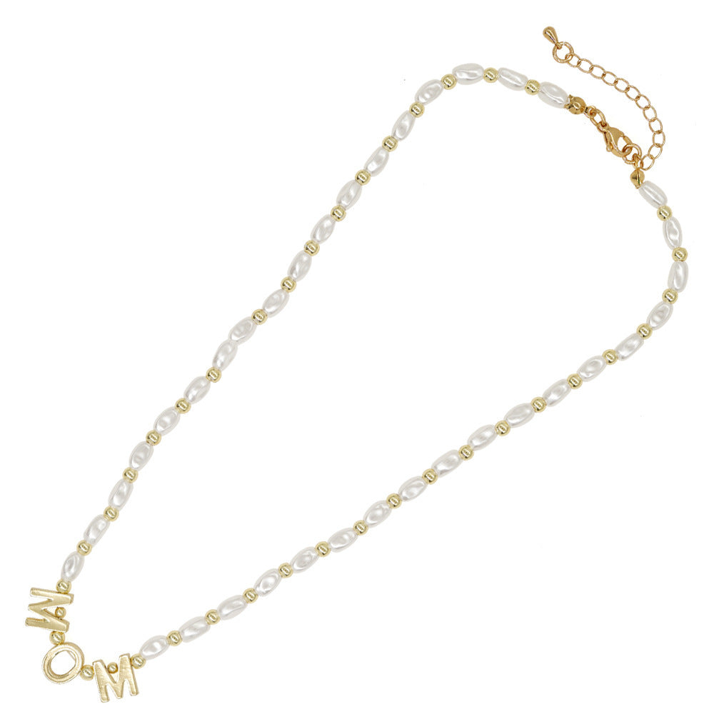 Fashion Simple Pearl Women's Necklace